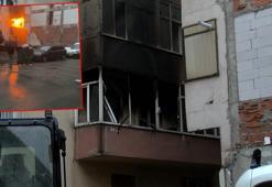 Bahçelievler'de kentsel dönüşüm için boşaltılan binada çıkan yangın söndürüldü; 2 kişi gözaltına alındı