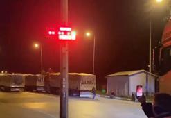 Plakalarını kapatıp kantara girmeyen 6 TIR'a 461 bin 875 TL ceza