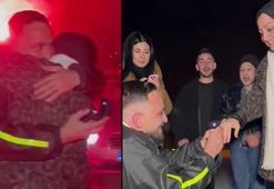 ‘Kaza yaptım’ diyerek çağırdığı sevgilisine evlilik teklif etti