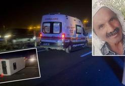 Diyarbakır’da minibüsün çarptığı yaya öldü, devrilen araçtaki 4 kişi yaralandı