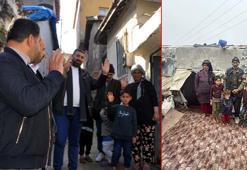 3 yıldır çadırda yaşayan aile, yardım kampanyasıyla ev sahibi oldu