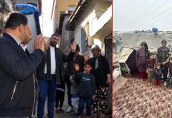 3 yıldır çadırda yaşayan aile, yardım kampanyasıyla ev sahibi oldu