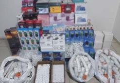 Gaziantep'te 1 milyon 350 bin TL'lik kaçak elektronik eşya ele geçirildi