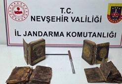 Nevşehir’de tarihi eser niteliği taşıdığı değerlendirilen 2 Tevrat ele geçirildi