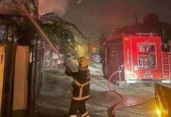 2 katlı evde çıkan yangın söndürüldü