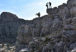Giden Gelmez Dağları'nın korkutan uçurumları