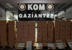 Gaziantep’te 4 bin 520 litre etil alkol ele geçirildi