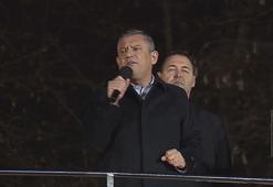 Özgür Özel Kağıthane'de konuştu