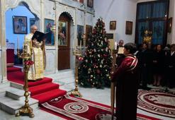 Mersin'de Ortodoks Kilisesi'nde Noel ayini yapıldı
