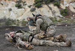 Jandarma Komando Özel Harekat birlikleri, ‘Savaşçı Yarışması'nda mücadele ediyor