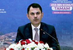 Bakan Kurum: 455 bininci konutumuzun anahtarlarını hak sahibi vatandaşlarımıza vereceğiz