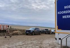 Libya heyetinin öldüğü uçak kazasında enkaz alanında çalışmalar devam etti