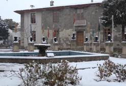 Erzincan'da kar yağışı