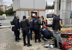 Beylikdüzü'nde rögara düşen işçiyi itfaiye kurtardı