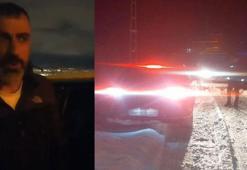 Kayseri'de kar yağışı sonrası otomobilde mahsur kalan 2 kişi kurtarıldı