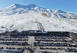Erciyes'te hafta sonu yoğunluğu