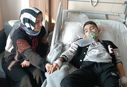 Batman'da 54 gündür öksürük nöbeti yaşayan Muhammed Eyüp, İstanbul'a sevk edildi