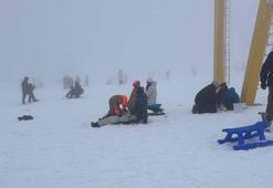 Uludağ, günübirlik tatilcilerin akınına uğradı