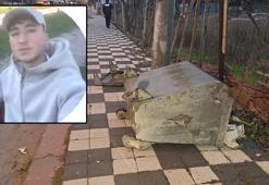 Motosiklet, çöp konteynerine çarptı; 1 ölü, 1 yaralı