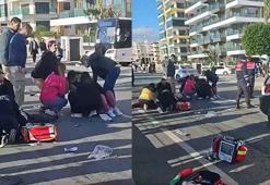 Otomobil ile üçteker çarpıştı: 2 ölü, 1 yaralı