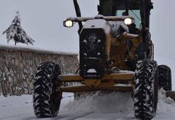 Malatya'da kar yağışı, ulaşımı olumsuz etkiledi