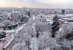 Gaziantep'ten kar manzaraları