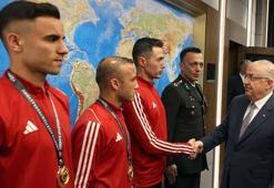 Bakan Güler, TSK Spor Gücü Kır Koşusu Takımı'nı kabul etti