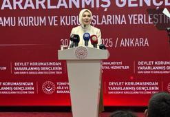 Devlet korumasında yetişen 605 kişi kamuya atandı