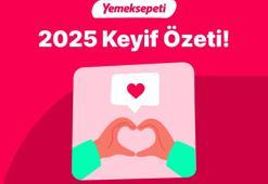 Yemeksepeti, 2025 sipariş özetini açıkladı