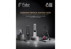 Fakir Hausgeräte, Design Awards 2026’da 4 farklı kategoride ödüle layık görüldü