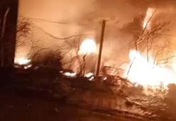 Adana'da geri dönüşüm fabrikasında yangın