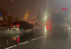 İstanbul'da kar yağışı başladı