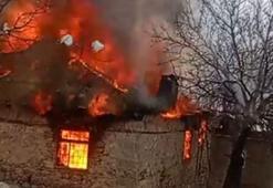 Kayseri'de evde çıkan yangın söndürüldü