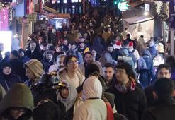 İstanbul'da yeni yıla saatler kala yoğunluk