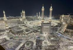 Yılın son gününde Kabe'de yoğunluk yaşanıyor