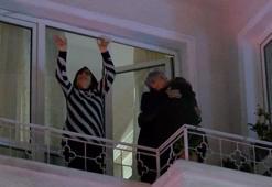 Şişli Kurtuluş'ta yeni yıla bardak ve nar fırlatarak girdiler