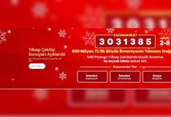 Milli Piyango'nun yılbaşı özel çekilişinde büyük ikramiye çeyrek bilete isabet etti