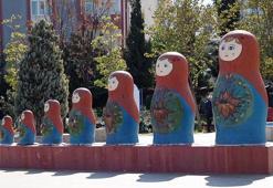 Dostluk Parkı'nın simgesi matruşkalar yenileniyor