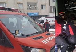 Asansörün halatı koptu, anne ve kızı yaralandı