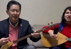 Japon sanatçı, 12 bin 500 kilometreden bağlama tutkusu için Türkiye’ye geliyor