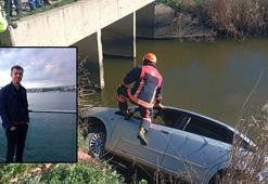 Su kanalına uçan otomobilin sürücüsü öldü