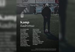 Beşiktaş’ın Antalya kampı kadrosu açıklandı