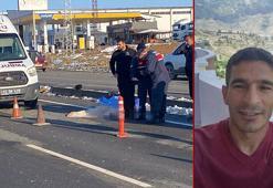 Aracını park edip yolun karşısına geçerken otomobil çarptı