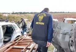 Mersin'de 'change araç' operasyonu; 14 tutuklama