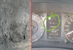 Adana Tufanbeyli'de termometreler eksi 28 dereceyi gösterdi