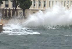 İstanbul'da lodos etkili oluyor