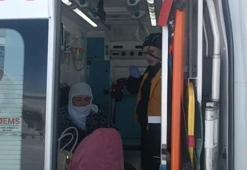 Diyaliz hastası karla kapanan yolda 3 saatlik çalışmayla hastaneye ulaştırıldı