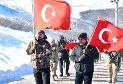 Samsun'da Sarıkamış şehitleri için anma ve bayrak yürüyüşü