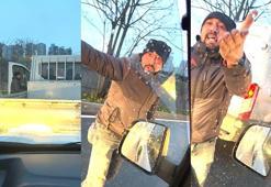 Sultangazi’de trafik kavgasında el hareketi yapıp tehdit etti: Ağzını burnunu kıracağım