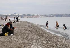 Ocak ayında Antalya'da bahar havası
